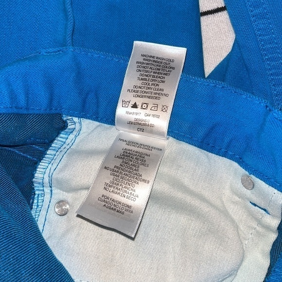 Levi’s 511 Skinny Denim Blue Jeans - Picture 12 of 14